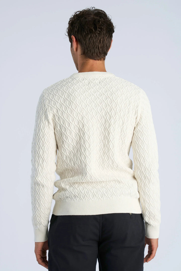 Recycle Knit Jumper White
