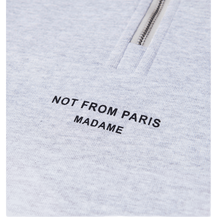 Half-zipped Nfpm Sweatshirt Gray