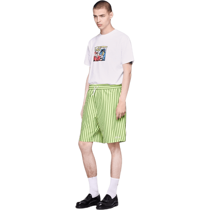 Stripes Short Yellow