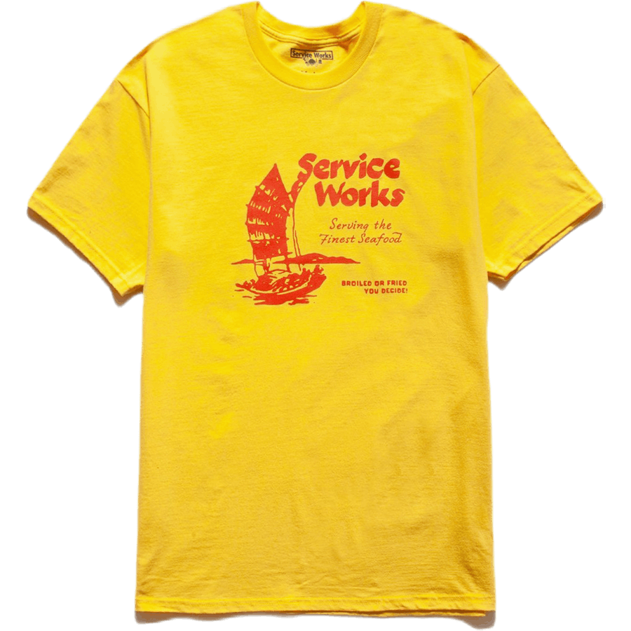 Sail Away Tee Yellow
