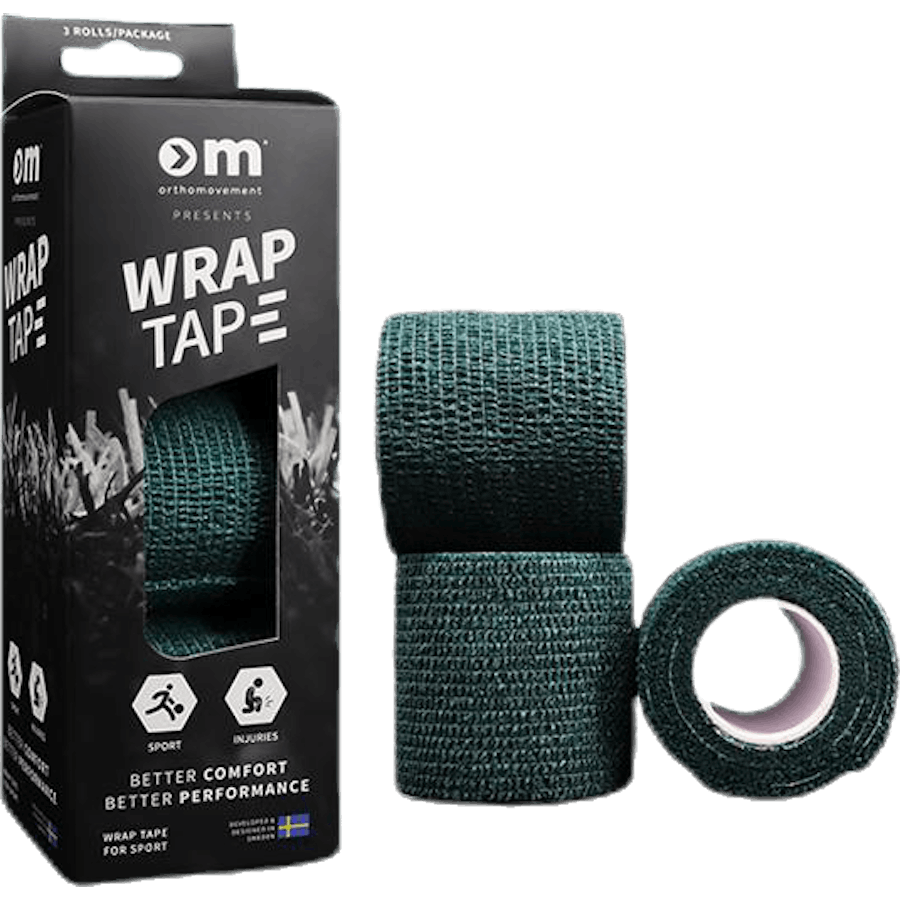 Wrap Tape 5CM/4,5M x3 Green