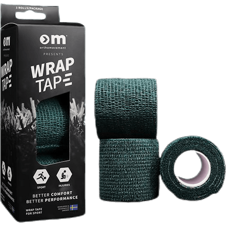 Wrap Tape 5CM/4,5M x3 Green