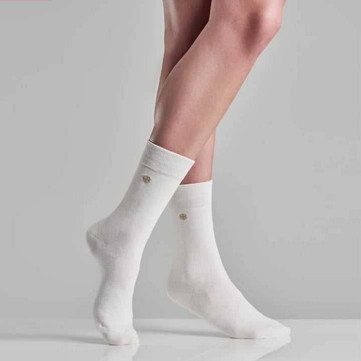 Classic Dress-Socks 5-Pack Bamboo (38-45) White