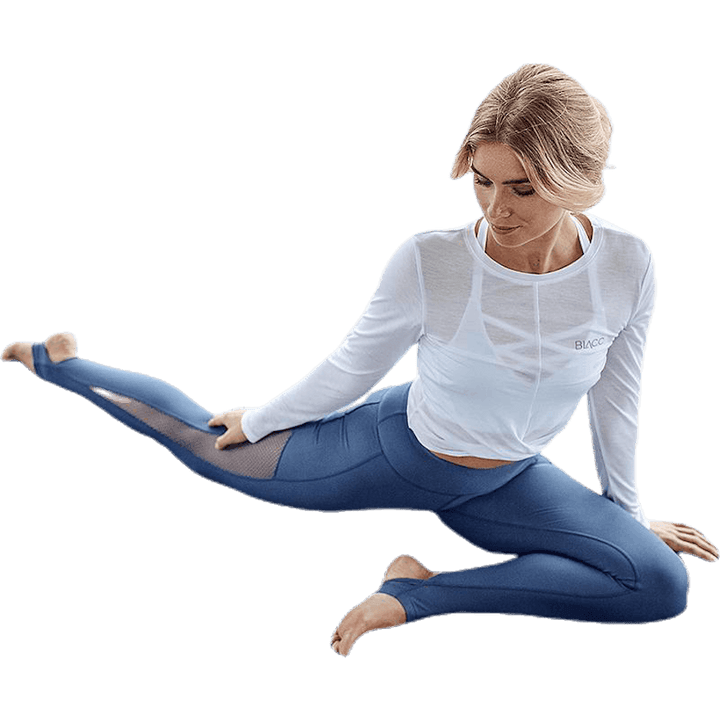 Pose Yoga Tights Blue