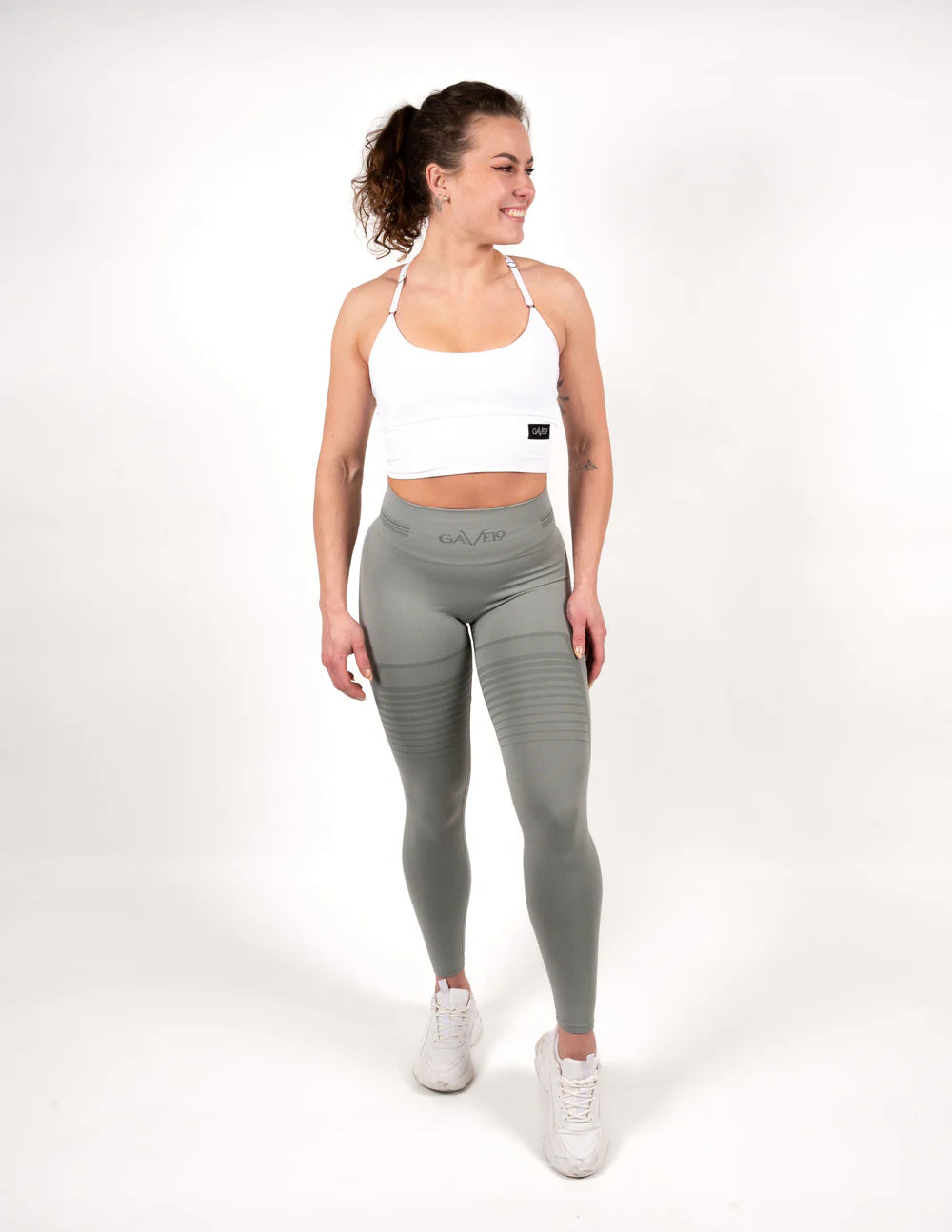 Seamless Signature Tights Arctic Sage